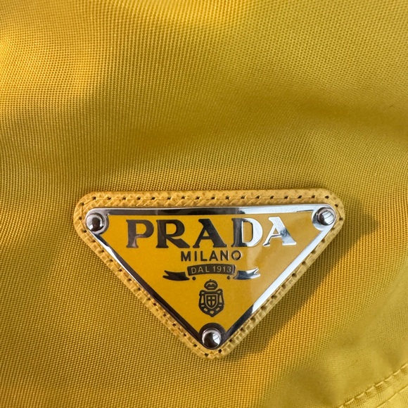 Prada Yellow Bucket Hat - Picture 4 of 5
